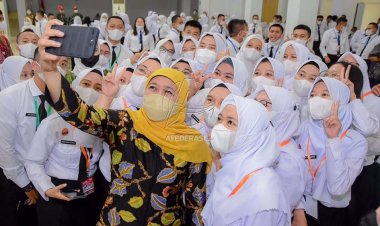 Khofifah : Peserta Latsar CPNS  Harus Lipatgandakan Inovasi dan Kreatifitas